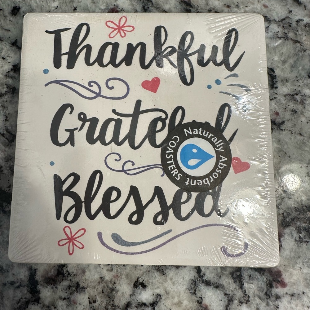 Naturally Absorbent Coaster - NWT